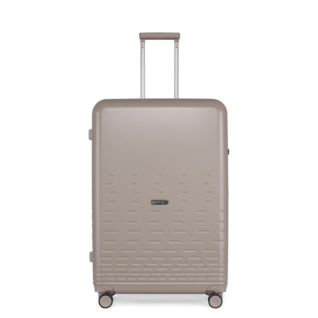 Epic Spin 75cm Spinner Large Suitcase - Taupe