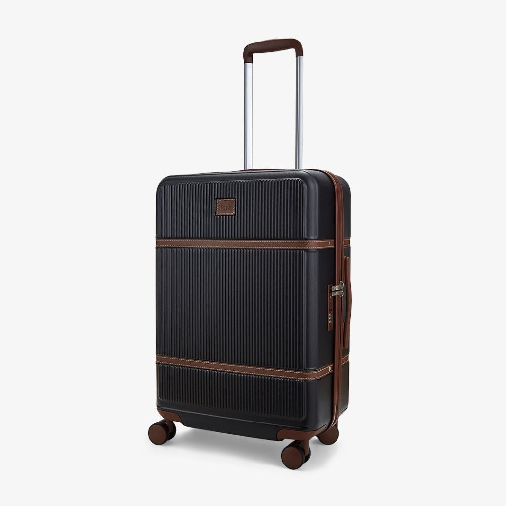 Rock Chelsea 63cm Medium Hardsided Luggage - Black