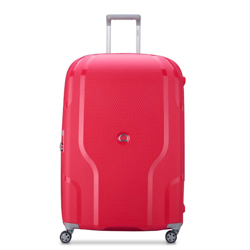Delsey Clavel 83cm Large Hardsided Spinner Luggage - Magenta