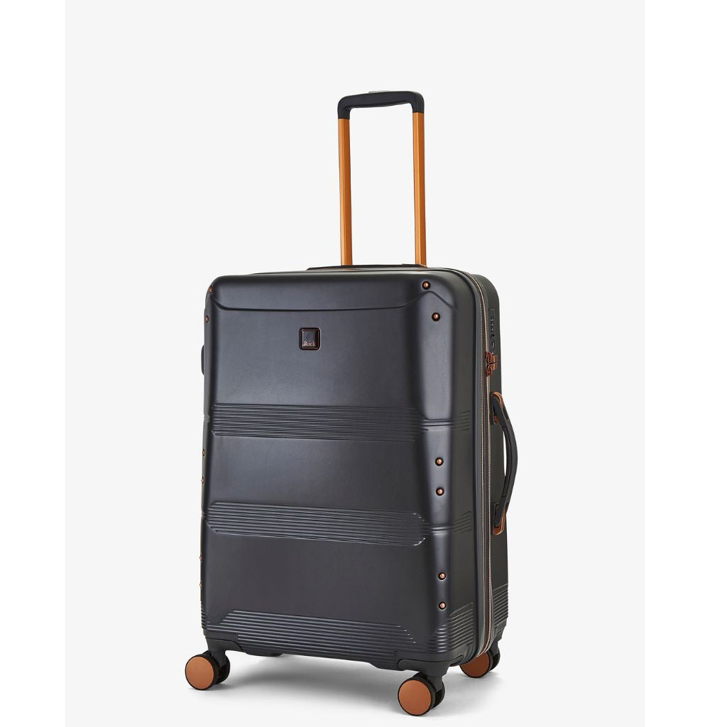 Rock Mayfair 64cm Medium Hardsided Luggage - Charcoal