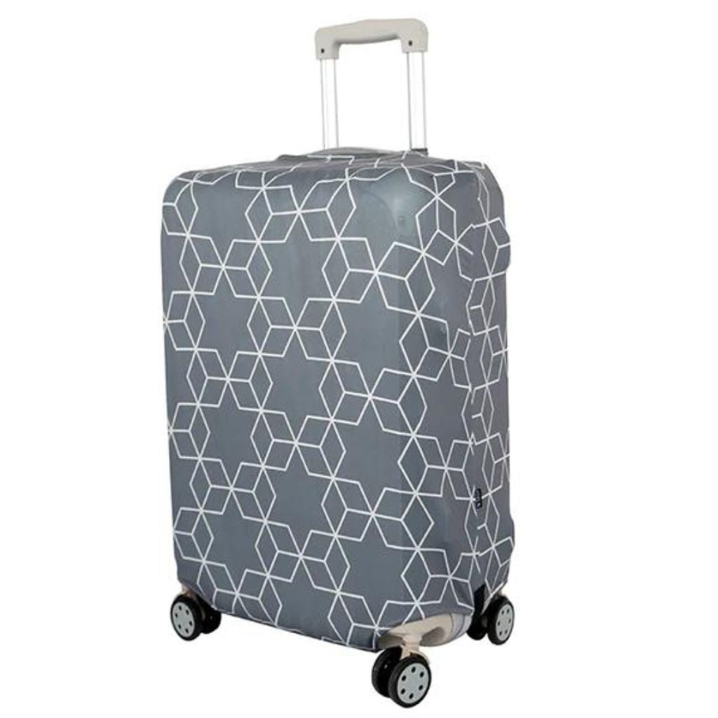 Luggage Cover - Fits Large Spinners 70cm to 80cm - Geometric