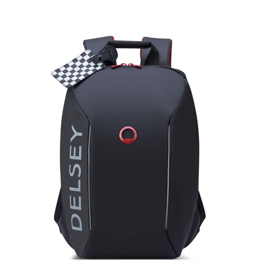 Delsey Securain 16” F1 Laptop Backpack - Black