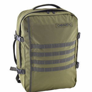 CabinZero Adventure 44L Cabin Bag Military Backpack - Green