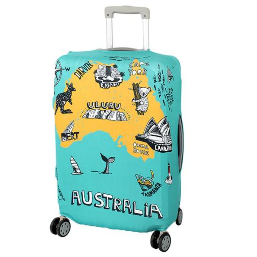 Luggage Cover - Fits Large Spinners 70cm to 80cm - Australia