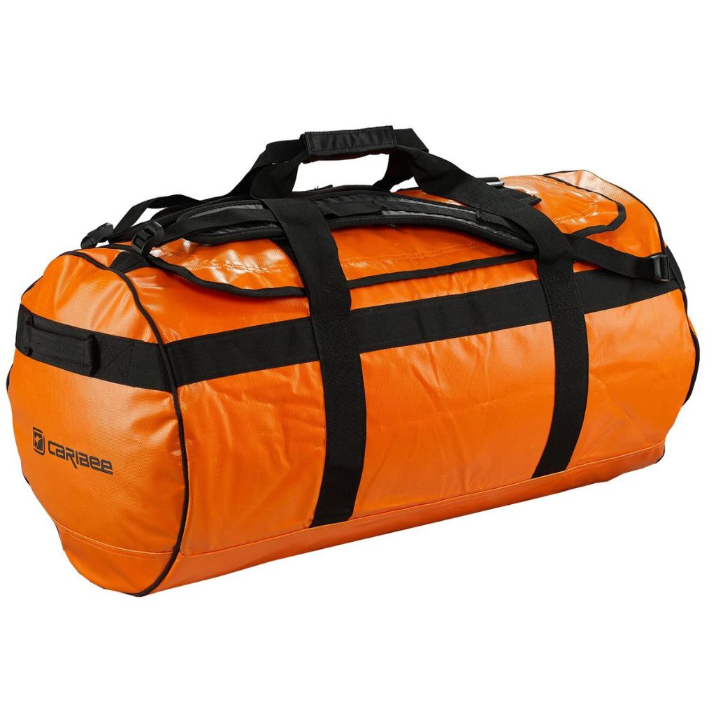 Caribee Kokoda Heavy Duty Duffel/Backpack 90L - Orange