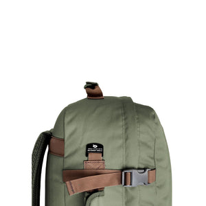 CabinZero Classic 44L Lightweight Carry On Backpack - Georgian Khaki
