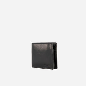 Jekyll & Hide Oxford Medium Billfold Wallet With Coin, Black