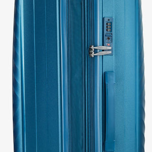 Rock Infinity 3 Piece Expander Hardsided Suitcase Set - Navy