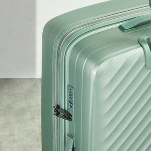 Rock Infinity 3 Piece Expander Hardsided Suitcase Set - Sage