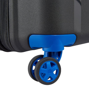 Delsey Clavel 83cm Large Hardsided Spinner Luggage - Black/Blue