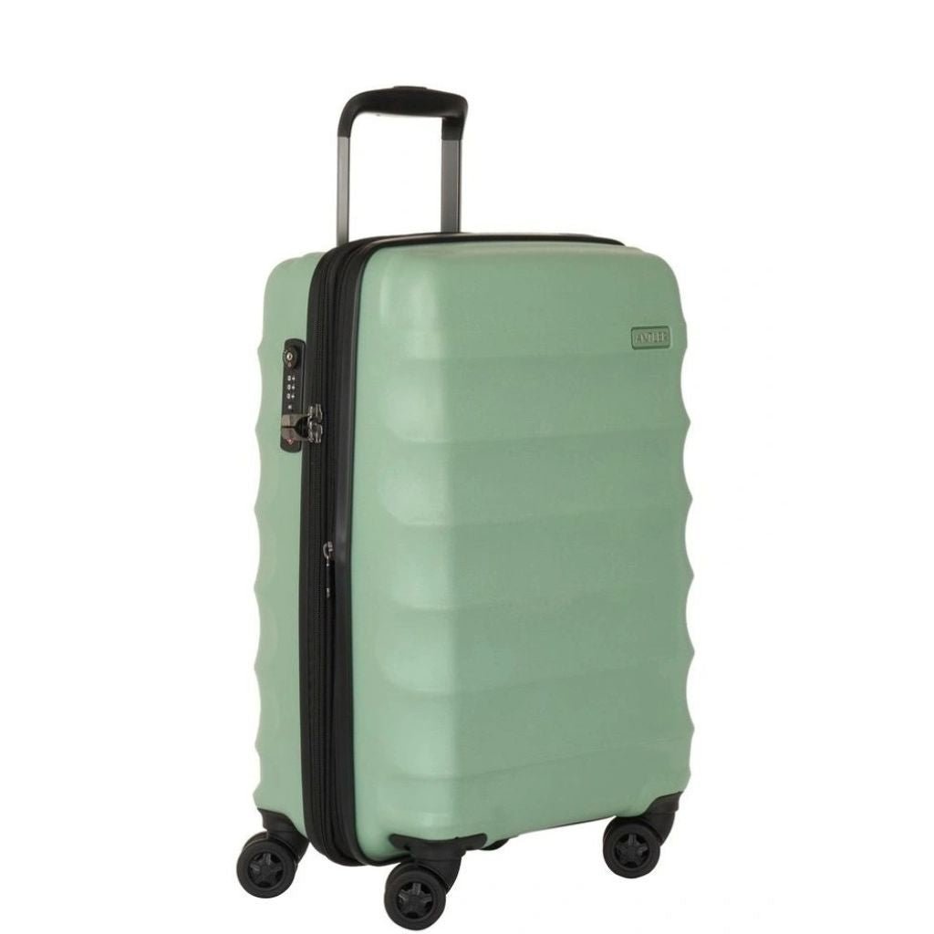 Antler Juno 56cm EXP Carry On Hardsided Luggage - Mineral - Love Luggage