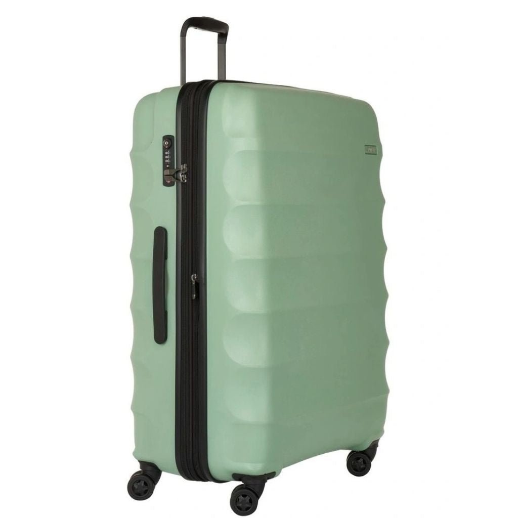 Antler Juno 79cm EXP Large Hardsided Luggage - Mineral - Love Luggage