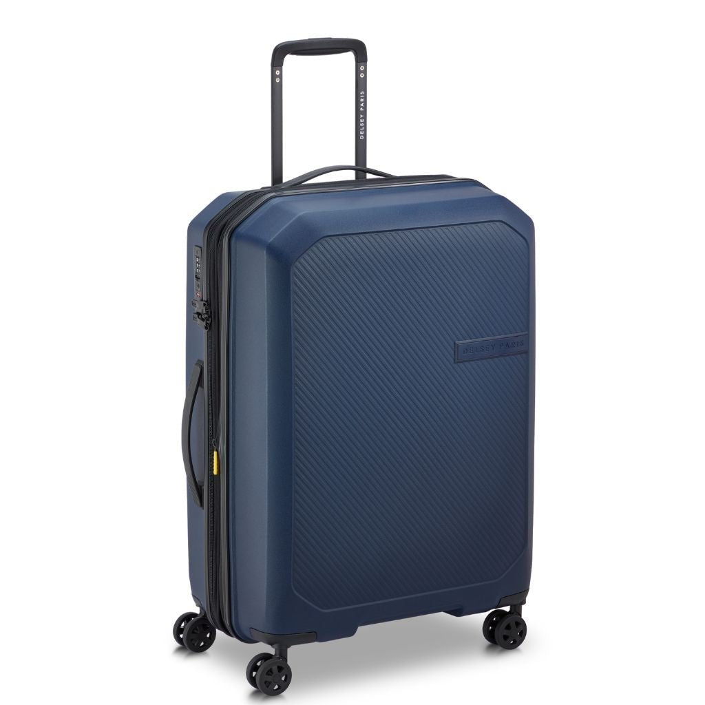 Delsey Anvers EXP Lightweight Medium Luggage Navy - Love Luggage