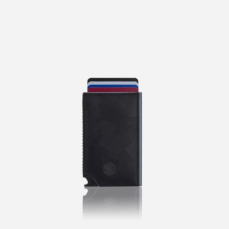 Jekyll & Hide Havana Aluminium Card Slide Wallet, Camo - Love Luggage