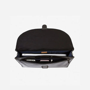 Jekyll & Hide Oxford Extra Slim Business Briefcase, Black - Love Luggage