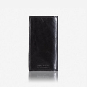 Jekyll & Hide Oxford Large Travel And Mobile Wallet, Black - Love Luggage