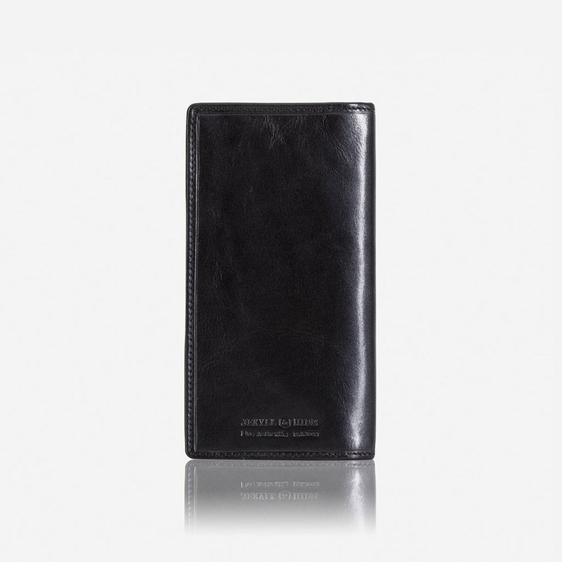 Jekyll & Hide Oxford Large Travel And Mobile Wallet, Black - Love Luggage