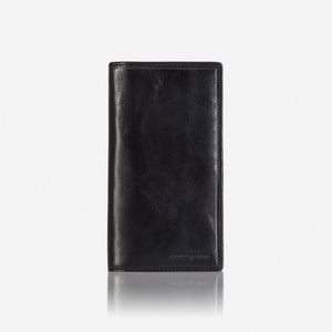 Jekyll & Hide Oxford Large Travel And Mobile Wallet, Black - Love Luggage