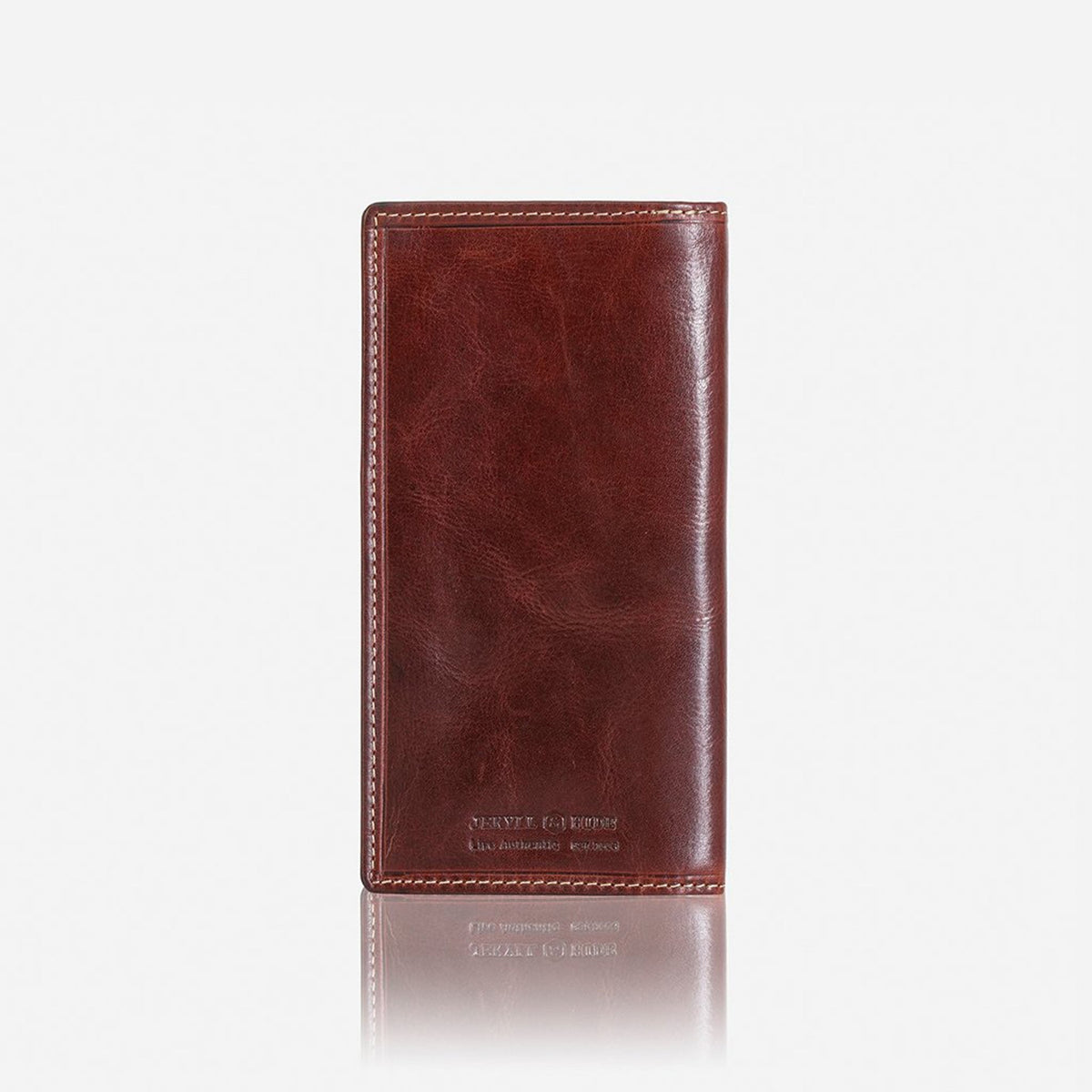 Jekyll & Hide Oxford Large Travel And Mobile Wallet, Coffee - Love Luggage