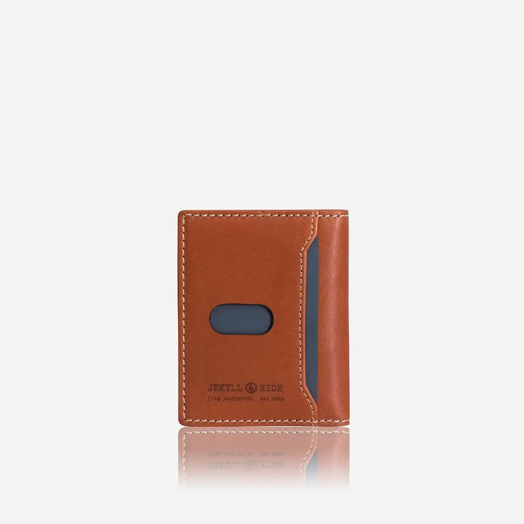 Jekyll & Hide Roma Slim Bifold Card Holder, Tan - Love Luggage