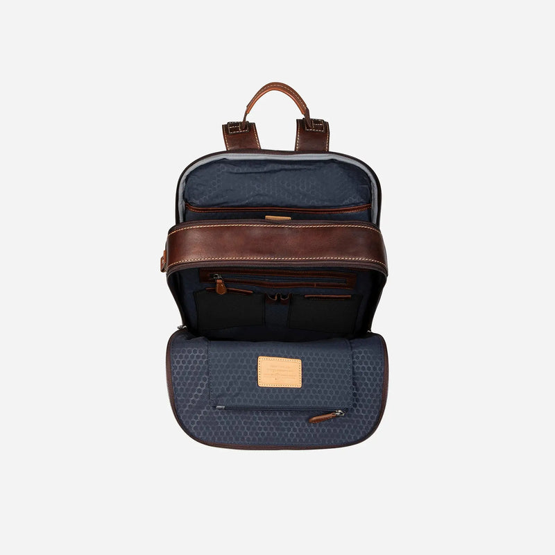 Jekyll & Hide Soho Double Compartment Backpack 41cm, Two Tone - Love Luggage