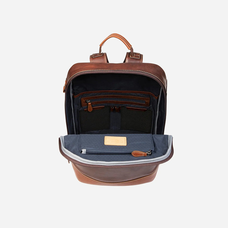 Jekyll & Hide Soho Single Compartment Backpack 41cm, Two Tone - Love Luggage