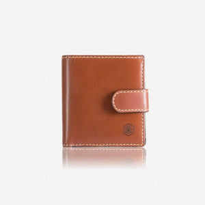 Jekyll & Hide Texas Tri Fold Wallet With Coin And Tab, Clay - Love Luggage