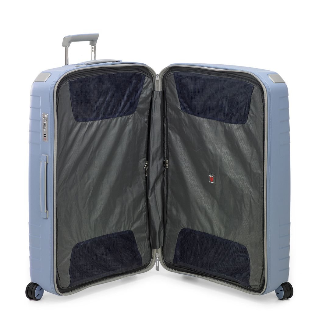 Roncato Ypsilon Large 78cm Hardsided Spinner Suitcase Pale Blue - Love Luggage