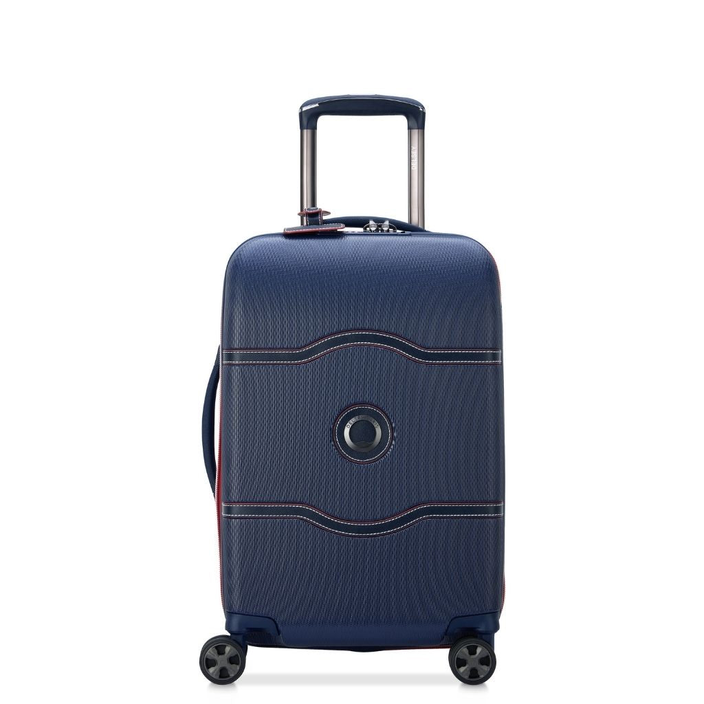Delsey Chatelet Air 2.0 55cm Carry On Luggage - Blue - Love Luggage