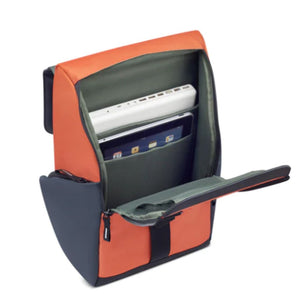 Delsey Securflap Business 15" Laptop Backpack Orange