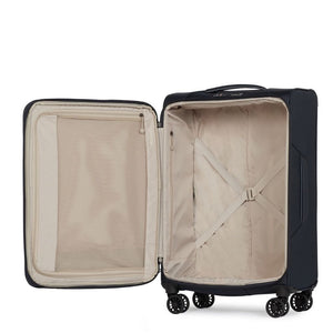 Antler Brixham 71cm Medium Softsided Luggage - Navy - Love Luggage