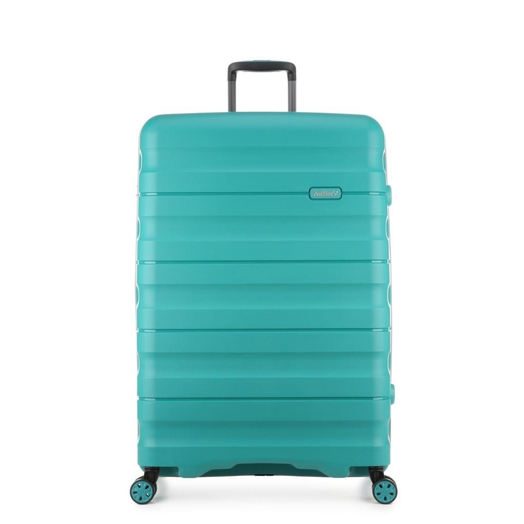 Antler Lincoln 80.5cm Large Hardsided Luggage - Teal - Love Luggage