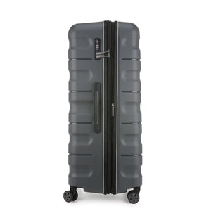 Antler Lincoln Hardsided Luggage 3 Piece Set - Charcoal - Love Luggage