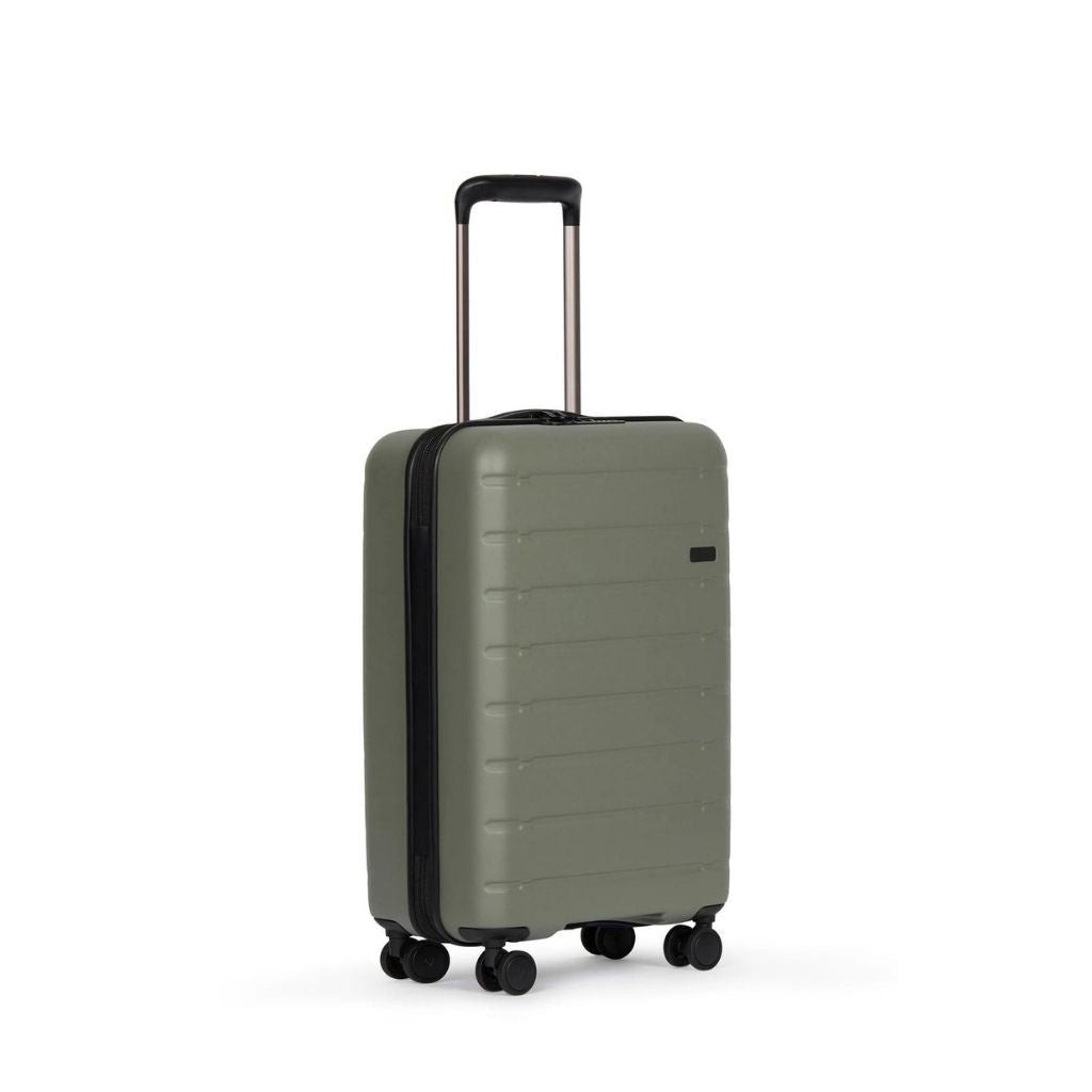 Antler Stamford 55cm Carry On Hardsided Luggage - Khaki - Love Luggage