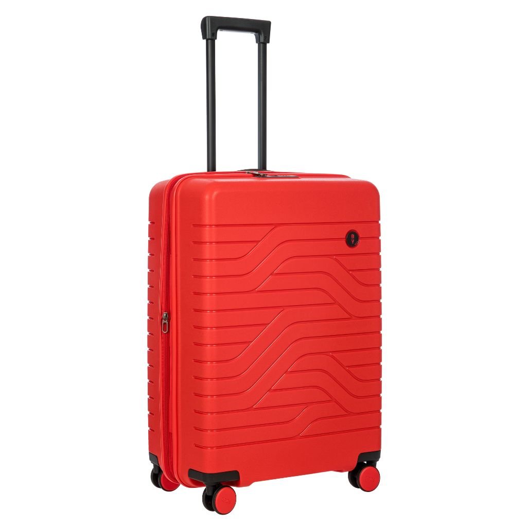 Bric's B|Y Ulisse Medium 71cm Hardsided Spinner Suitcase Red - Love Luggage