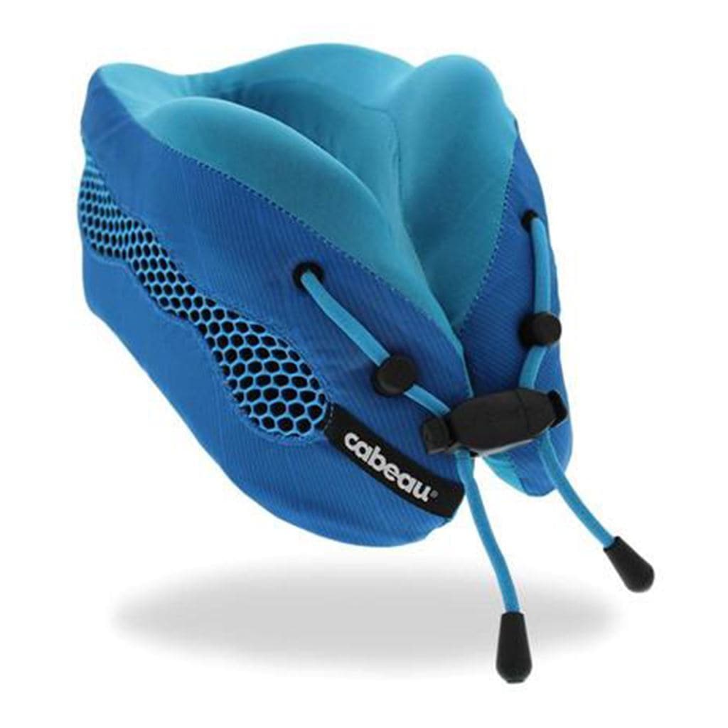 Cabeau Evolution Cool 2.0 Memory Foam Neck Travel Pillow - Blue - Love Luggage