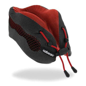 Cabeau Evolution Cool 2.0 Memory Foam Neck Travel Pillow - Red - Love Luggage
