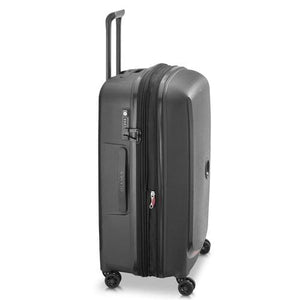 Delsey Belmont Plus 71cm Medium Luggage Black - Love Luggage