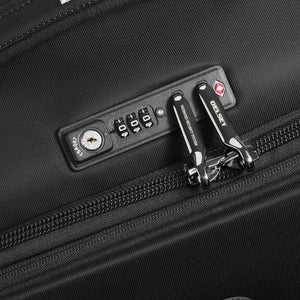 Delsey BROCHANT 2.0 78cm Large Softsided Luggage - Black - Love Luggage