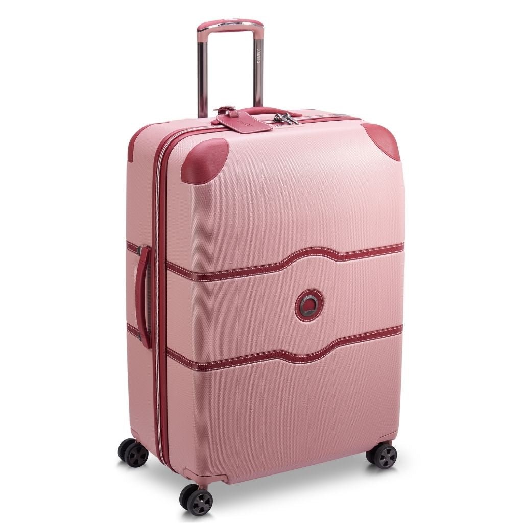 Delsey Chatelet Air 2.0 76cm Large Luggage - Pink - Love Luggage