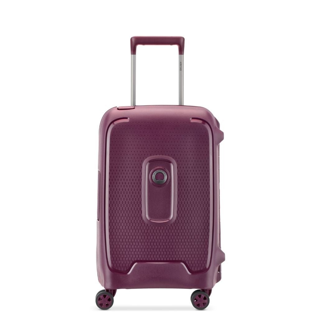 Delsey Moncey 55cm Carry On Hardsided Luggage Violet - Love Luggage