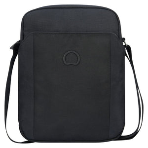 Delsey Picpus 2 Cpt Vertical Mini Reporter Bag 10.1" Tablet - Black - Love Luggage
