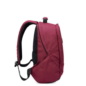 Delsey Securban 13” Laptop Backpack - Burgundy - Love Luggage