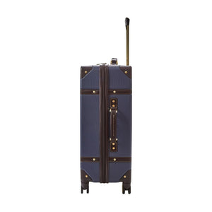 Rock Vintage 67cm Medium Hardsided Luggage - Navy - Love Luggage