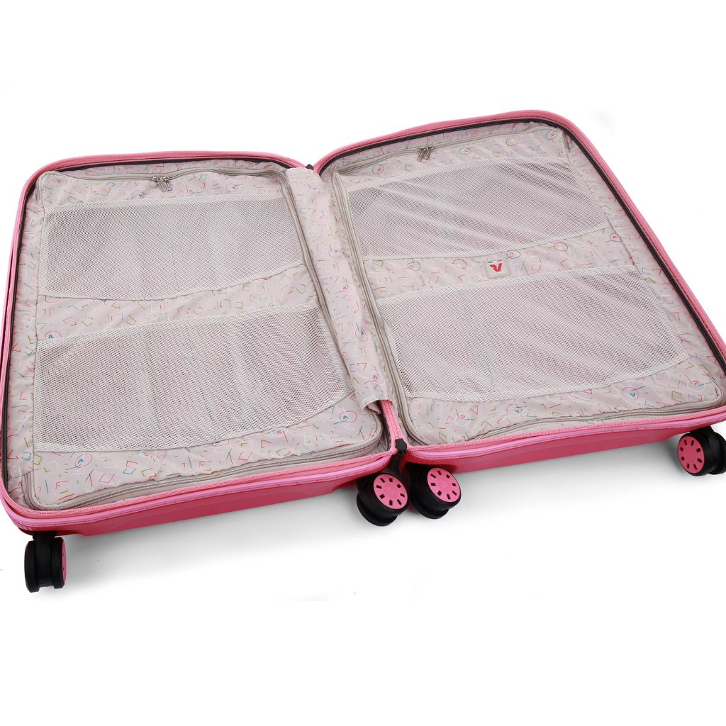 Roncato Box Young Medium 69cm Hardsided Spinner Suitcase Pink - Love Luggage