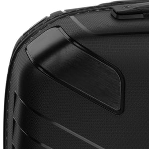 Roncato Ypsilon Carry On 55cm Hardsided Exp Spinner Suitcase Black - Love Luggage