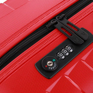 Roncato Ypsilon Carry On 55cm Hardsided Exp Spinner Suitcase Red - Love Luggage