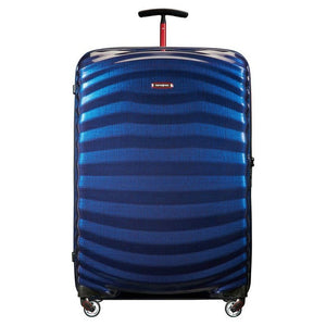 Samsonite Lite-Shock Sport Large 81cm Hardsided Suitcase - Nautical Blue/Red - Love Luggage