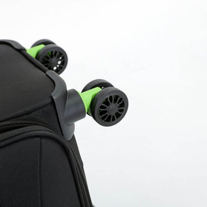 Tosca Max Lite 3.0 Softsided 3.1Kg Large Suitcase - Black - Love Luggage