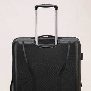 Tosca Sub Zero 2.0 3 Piece Hardsided Luggage Set - Black - Love Luggage